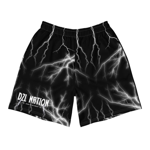 Dare To Be Great Athletic Shorts - DTBG - BLACK