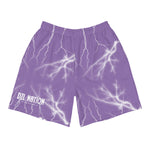 DARE TO BE GREAT ATHLETIC SHORTS - DTBG - LAKER LAVENDER