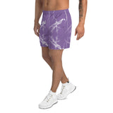 DARE TO BE GREAT ATHLETIC SHORTS - DTBG - LAKER LAVENDER