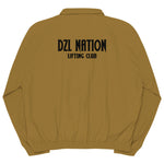 DZL LIFTING CLUB PREMIUM TRACKSUIT JACKET - OLIVE