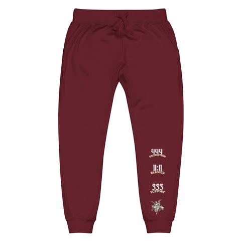 ANGEL NUMBERS JOGGERS - ANGELS - SCARLET/OFF-WHITE/WHITE