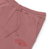 THE NATION SET - DZL NATION JOGGERS - BLOOD MAROON